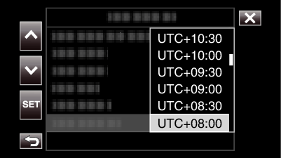 C8C System Time zone 2 AC